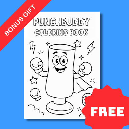 PunchBuddy Inflatable Boxing Column + 2 Free Gifts!